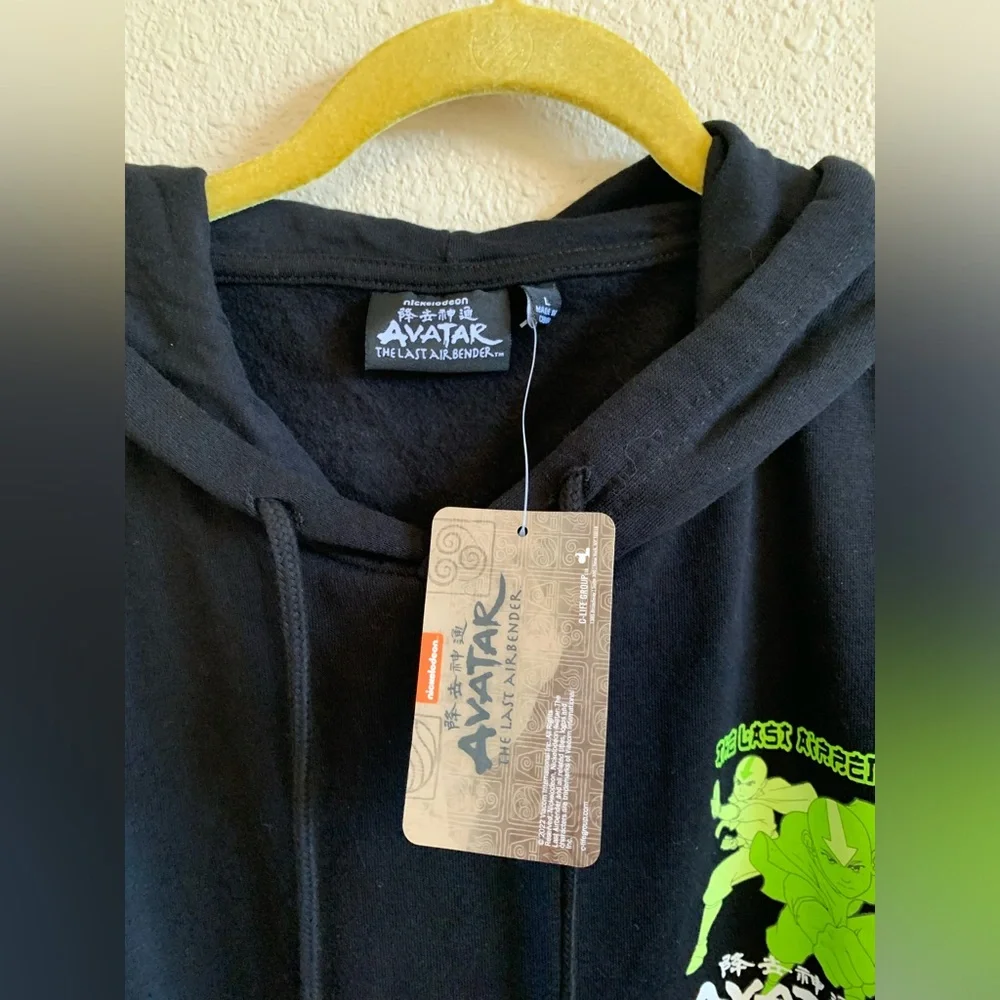 AVATAR The Last Airbender Black Hoodie NWT 🌴 - Picture 7 of 9